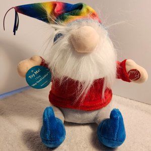 RAINBOW HAT GNOME PLUSH ANIMAL